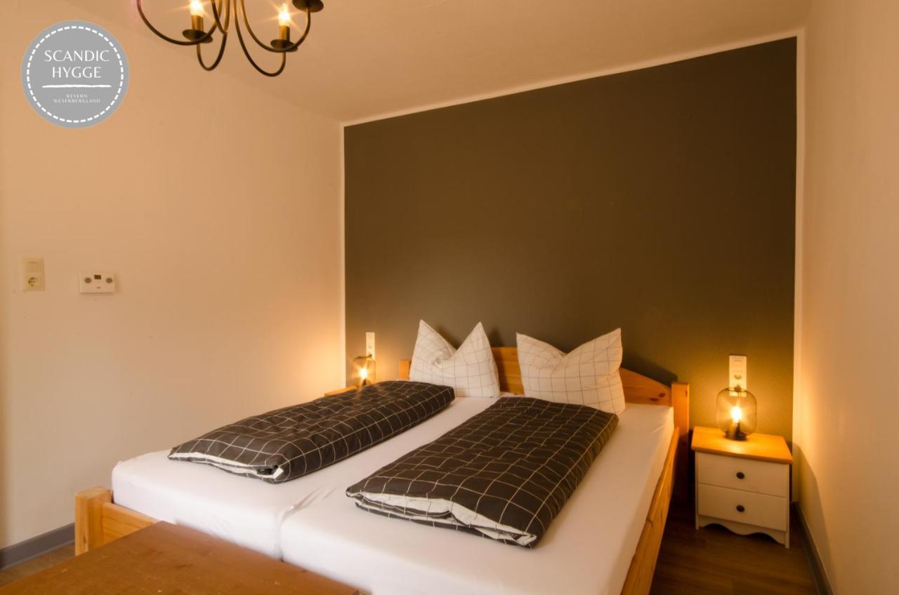 Ferienwohnung Scandic Hygge Bevern Im Weserbergland Exterior foto