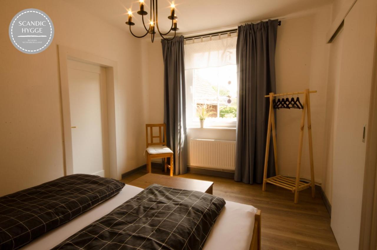 Ferienwohnung Scandic Hygge Bevern Im Weserbergland Exterior foto