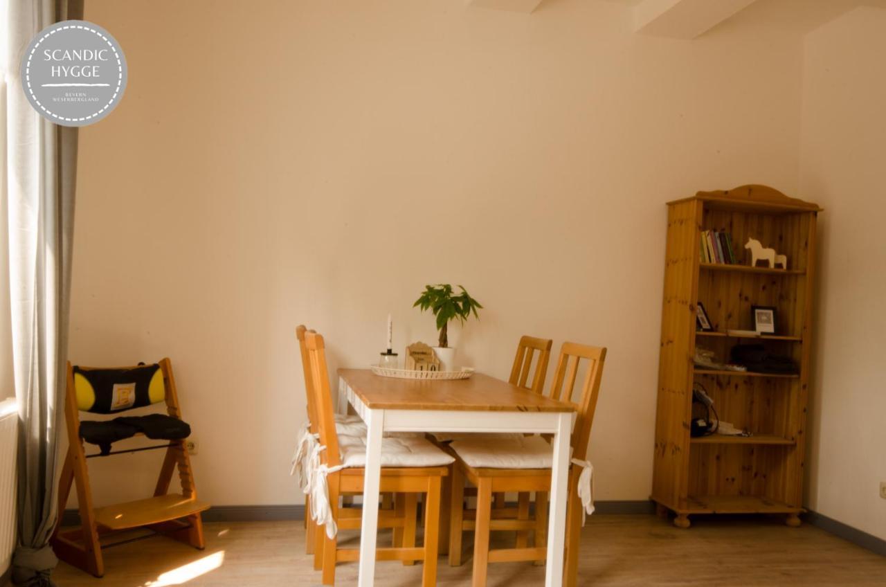 Ferienwohnung Scandic Hygge Bevern Im Weserbergland Exterior foto