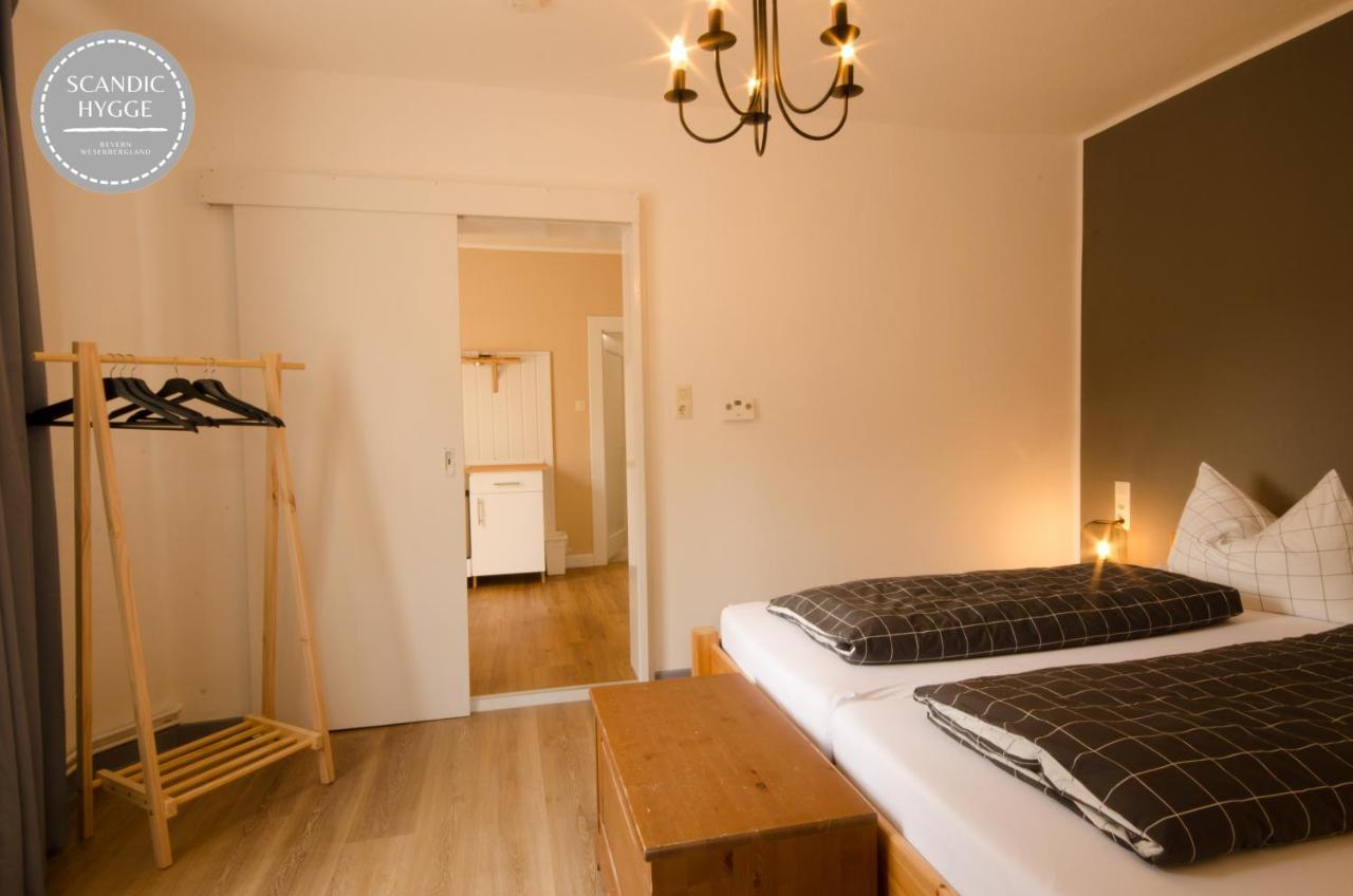 Ferienwohnung Scandic Hygge Bevern Im Weserbergland Exterior foto