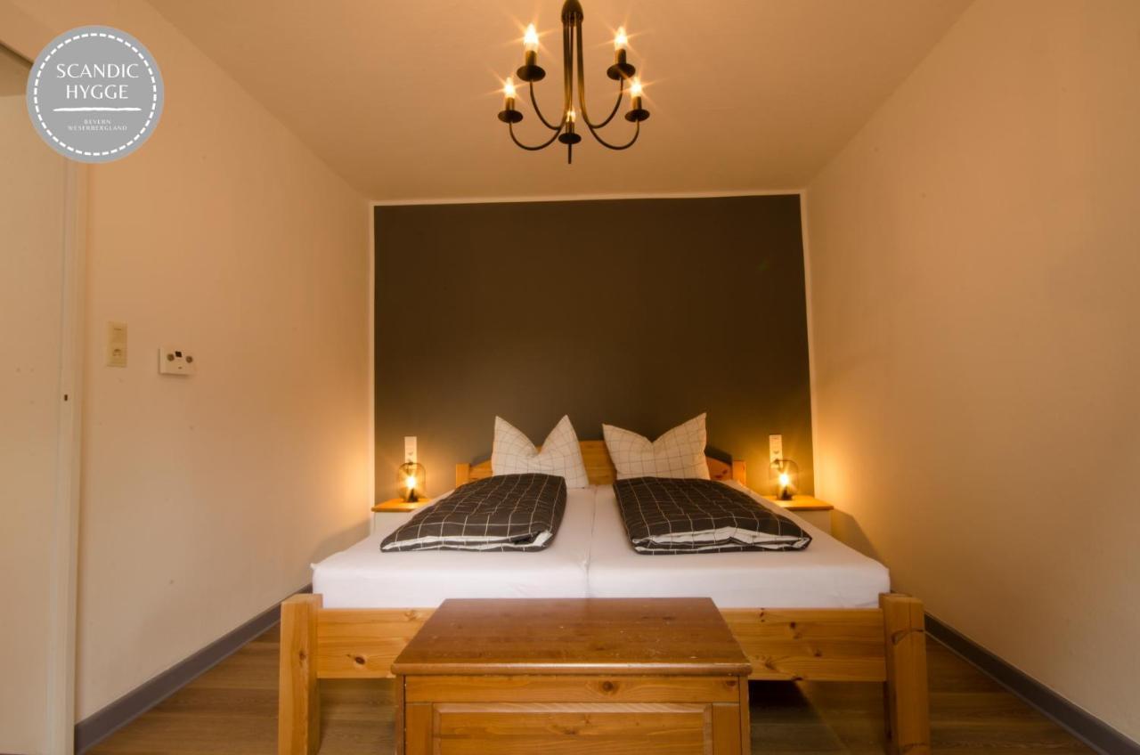 Ferienwohnung Scandic Hygge Bevern Im Weserbergland Exterior foto