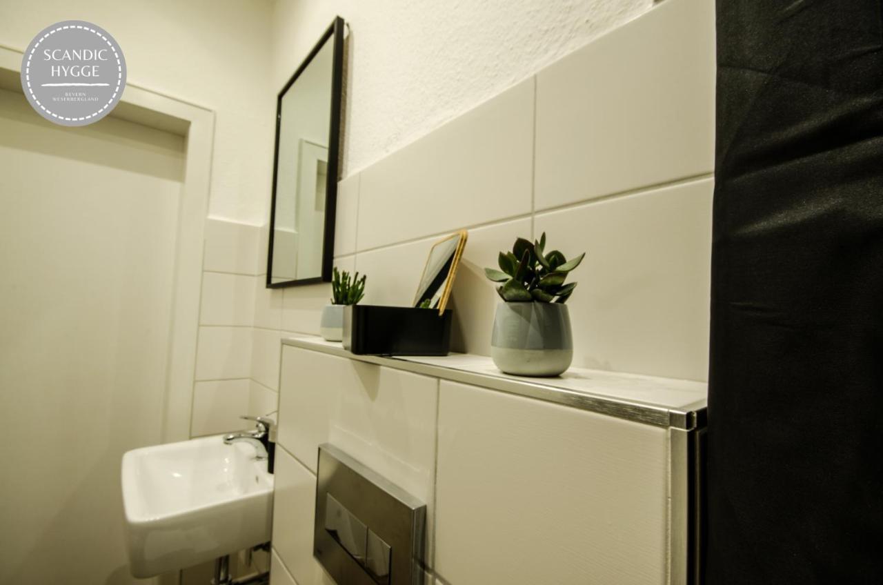 Ferienwohnung Scandic Hygge Bevern Im Weserbergland Exterior foto