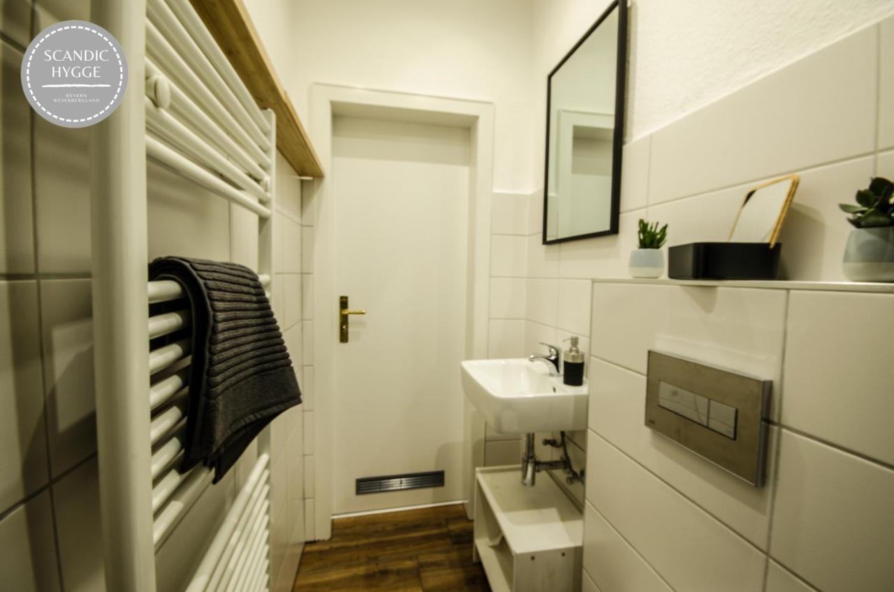 Ferienwohnung Scandic Hygge Bevern Im Weserbergland Exterior foto